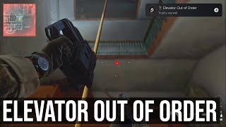 COD MW3  Elevator Out Of Order Trophy  Achievement Reach The Roof In Highrise Under 45 Seconds [upl. by Nihi24]