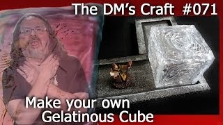 Cheaply DIY Gelatinous Cube for DampD The DMs Craft EP71 [upl. by Micky332]