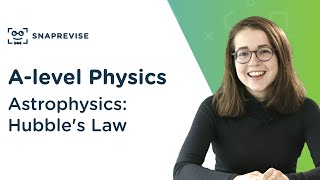 Astrophysics Hubbles Law  Alevel Physics  OCR AQA Edexcel [upl. by Hajidahk]