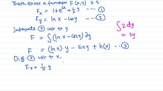 Diff Eqn Exact ODE example [upl. by Halpern]