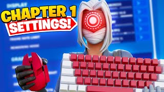 BEST Chapter 1 PC Keyboard amp Mouse Settings Sensitivity  Keybinds In Fortnite [upl. by Favata]