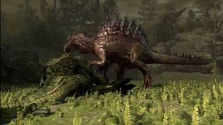 Jurassic The Hunted HD  Playthrough Part 12 Spinosaurus Boss Fight [upl. by Pearline]