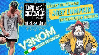 S2 E1  Joey Lumpkins Journey Streetwear Brilliance Custom Shoes MMA amp Entrepreneurial Insights [upl. by Annaeg]