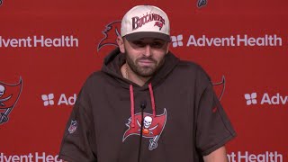 Baker Mayfield on Being ‘His Authentic Self’  Press Conference  Tampa Bay Buccaneers [upl. by Mercedes826]