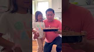 Happy Birthday prank on dad 🎂👧🏻❤️🌈✅🚀🤣🎉😎🌈 [upl. by Ramma]