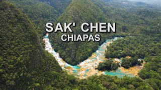 Chiapas indómito  Las cascadas inexploradas de SAK CHEN [upl. by Eedolem]