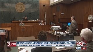 Courtroom Outburst During Sentence [upl. by Yedrahs]