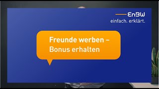 EnBW einfach erklärt Freunde werben [upl. by Auj209]