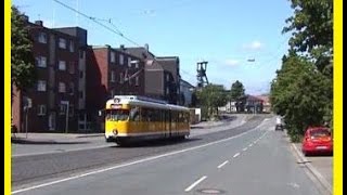 Mit Mülheims Museumstriebwagen GT6 259 durchs mittlere Ruhrgebiet [upl. by Leima]