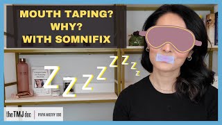 5 Benefits of Mouth Taping in less then 1 minute  Priya Mistry DDS the TMJ doc mouthtape [upl. by Eceinej114]