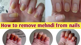 How to Remove Mehndi Color from Hand instantly at Home  मेहंदी को हाथों से कैसे हटाये [upl. by Cohbert]