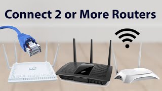 Paano iConnect ang 2 or More Routers on One Network [upl. by Enajiram462]