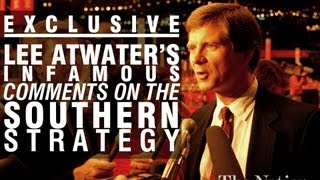 Exclusive Lee Atwaters Infamous 1981 Interview on the Southern Strategy [upl. by Ezar]