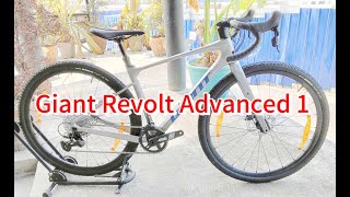 Giant Revolt Advanced 1 2024  White Satin Color  Carbon Gravel Bike [upl. by Barton657]