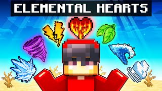 Cash has ELEMENTAL Hearts in Minecraft [upl. by Darla]