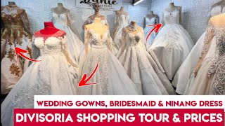 Wedding Gowns Ninang Outfits Gowns amp Suits in DIVISORIA  Best Designs 2023  168 Mall [upl. by Paule]