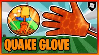 How to get the quotBLASTING OFF AGAIN quot BADGE  QUAKE GLOVE in SLAP BATTLES👏  Roblox [upl. by Tutt402]