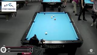 JampA vs JampT  Q1 BILLIARDS  TABLE 6  EvoSports Autostream [upl. by Colinson]