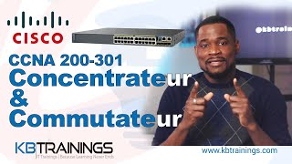 Composants dun Réseau 2 Concentrateur et Communateur  Leçon 1113  Cours CCNA 200301  Cisco [upl. by Janie]