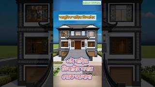 আনকমন বাড়ির ডিজাইন। home housedesign2024 short [upl. by Odeen286]