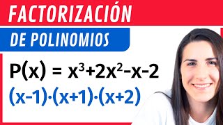 FACTORIZACIÓN de Polinomios 🔠 Operaciones con Polinomios [upl. by Rab]