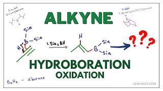 Alkyne Hydroboration Oxidation Reaction and Mechanism [upl. by Aseuqram388]