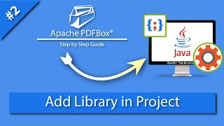 Getting started Apache PDFBox add in maven  Pdfbox maven example [upl. by Straub]