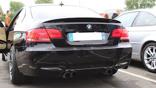 BRUTAL BMW 325i E92 EXHAUST SOUND 🤯 🏴‍☠️ [upl. by Ahsatin]