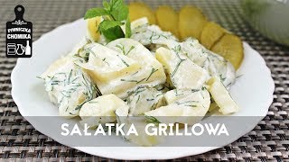 Jak zrobić 18 🥒 Sałatka grillowa ogórkowoziemniaczana  Piwniczka Chomika [upl. by Nilesoy]