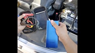 quotJumping my carquot review of the Winplus Jump Starter Portable Car Jump Starter [upl. by Orme]