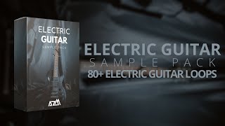 Electric Guitar Sample Pack  Royalty Free  80 Electric Guitar Loops [upl. by Yeargain]