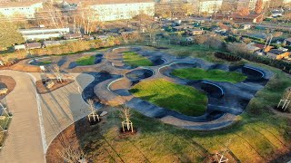 Pumptrack Raunheim  Eröffnungsveranstaltung mit Fahrtechnikdemonstration [upl. by Maryanna78]