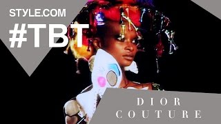 John Galliano’s Dior Haute Couture Wedding  TBT With Tim Blanks  Stylecom [upl. by Richardson]