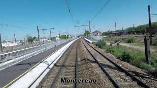 Voyage en cabine sur la PLM de Moret à LarocheMigennes [upl. by Aslehc]