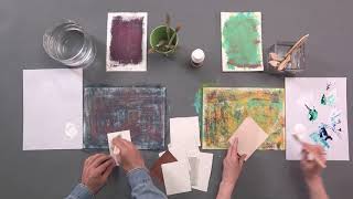 Preview  A Seth Apter Creative Workshop 10 Techniques for Painting Layers in Mixed Media [upl. by Wright]