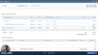 QBO Bank Deposit Workflow [upl. by Dnomra153]