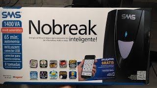 CONHECENDO O NOBREAK  SMS NET 4 EXPERT [upl. by Terchie]