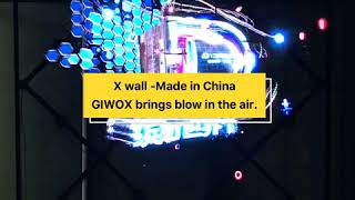 Giwox X Wall 3D Hologram Fan Video Wall set up [upl. by Zampino]