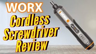 WORX 4V Cordless Screwdriver Review and Comparison  Best Cordless Screwdriver [upl. by Sotnas]