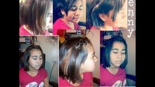 hairstyle for short hair [upl. by Ynalem]