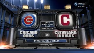 2016 World Series  Game 7  Cubs at Indians  7pm CDT  MLB International [upl. by Coppinger]