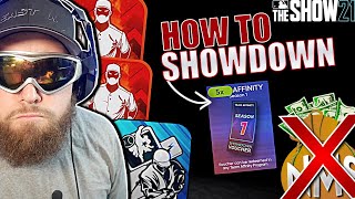 HOW TO Showdown Season 1 Affinity Playthrough MLB The Show 21 [upl. by Wernick]