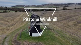 Pitstone Windmill Buckinghamshire  Shot with a DJI Mini 4 Pro [upl. by Saxen]