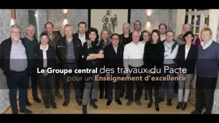 Le séminaire du Pacte pour un Enseignement dexcellence Spa 3 au 5 mars 2016 [upl. by Lincoln]