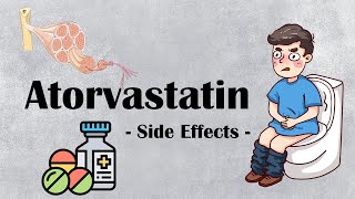 Atorvastatin Side Effects  What Are The Major Adverse Effects Of Atorvastatin [upl. by Favien]