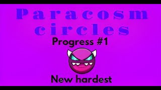 Paracosm circles progress 1 2953 4673 64100 [upl. by Ecnarretal362]