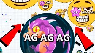 Agario How to play Like A BOSS Agario Solo Mobile Gameplay [upl. by Getter695]