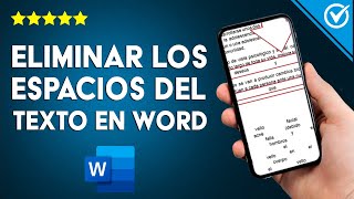 ¿Cómo eliminar los espacios del texto justificado en WORD  Configuración [upl. by Henrietta]