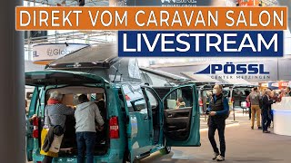 Sei als Erster dabei  Pössl Live vom Caravan Salon  Neuheiten Pössl 2025 [upl. by Abram83]