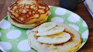 Easy recipe How to make banana pikelets [upl. by Maer]